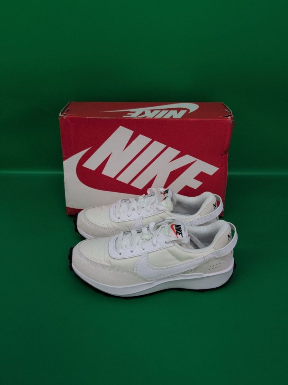 Nike Waffle Debut Running Sneakers Women's Training Shoes US 6 White DH9523-100 - Picture 3 of 15